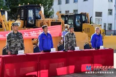 张家口市民兵应急营工程机械连落户河北宣工